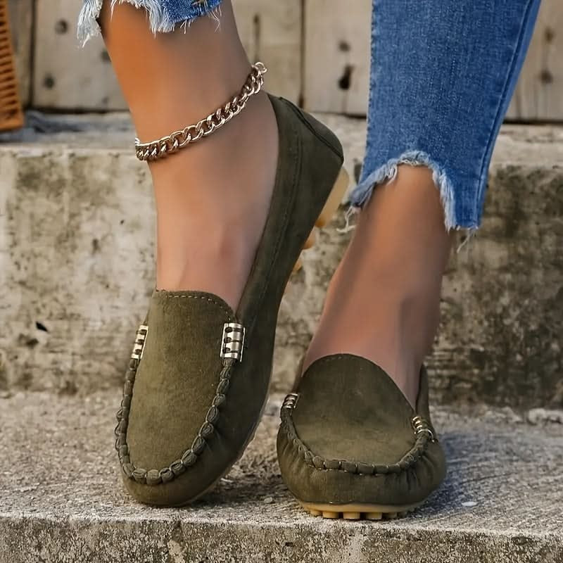 Maisie Soft Suede Flats – Product image 08