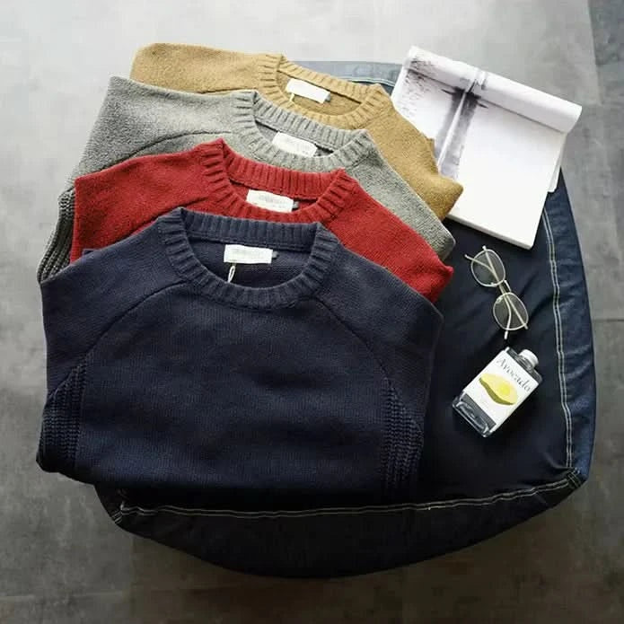 Havenridge Textured Crew Sweater – Product image 03
