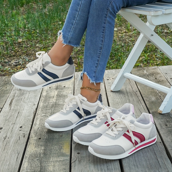 Harper Contrast Court Trainers – Product image 03