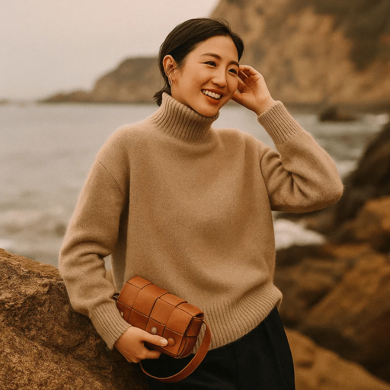 Selene Cashmere-Blend Turtleneck – Product image 07